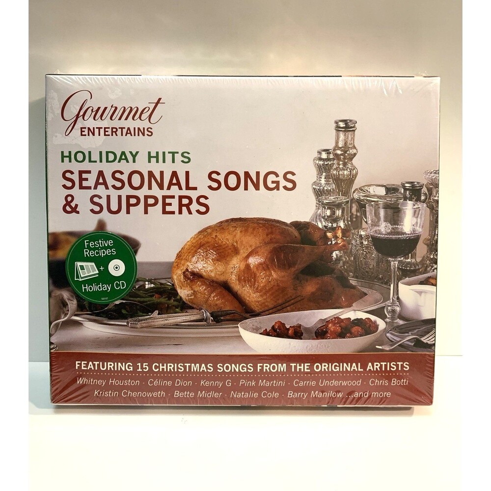 Holiday Hits Seasonal Christmas Songs CD Suppers Recipes Entrees Sides Desserts